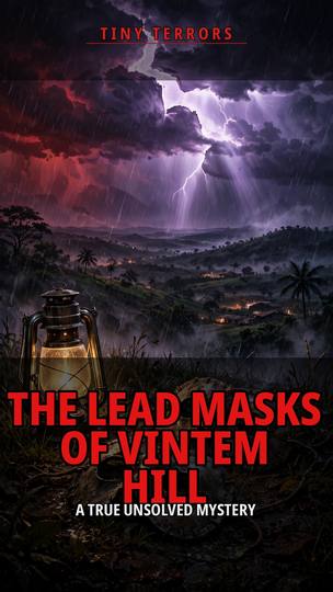 Cover art for episode 22: The Lead Masks of Vintem Hill
